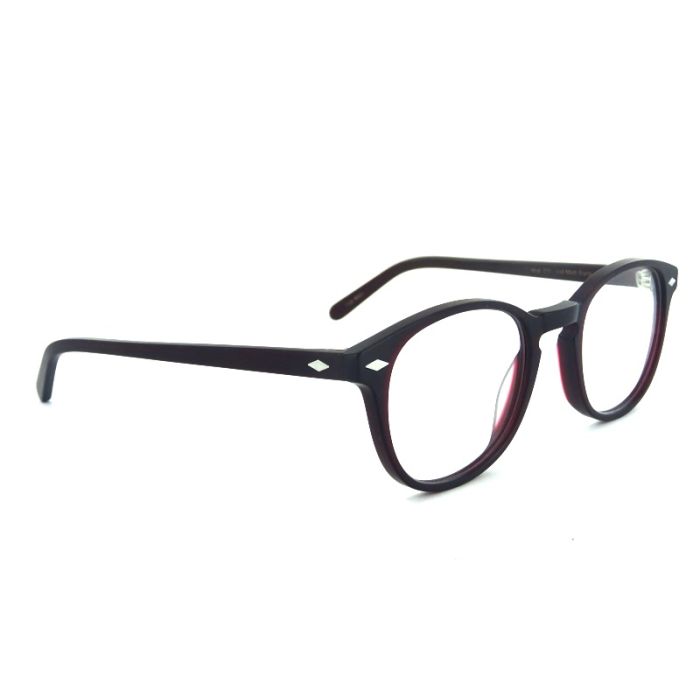 Lesca 711 matt Burgundy Fassung Korrektionsbrille main product photo